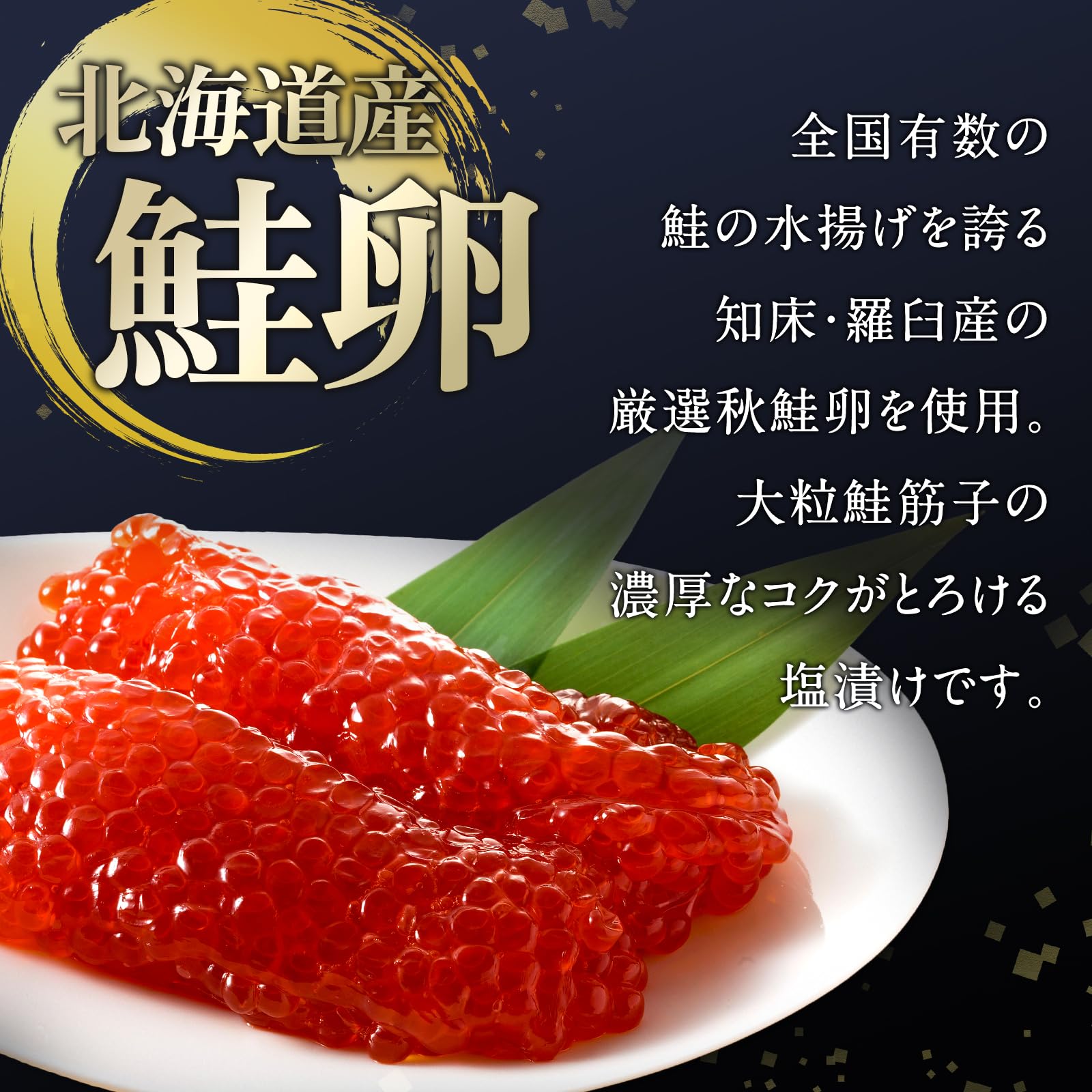 Amazon.co.jp: 北海道 知床・羅臼産 鮭筋子 500g 塩漬け すじこ スジコ